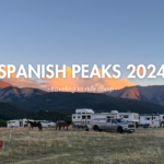 Spanish peaks endurance ride camp 2024