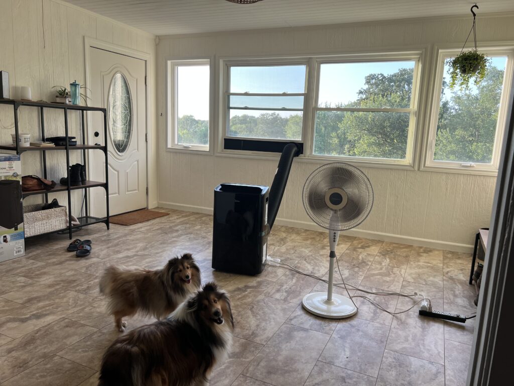 Mini split in my north room