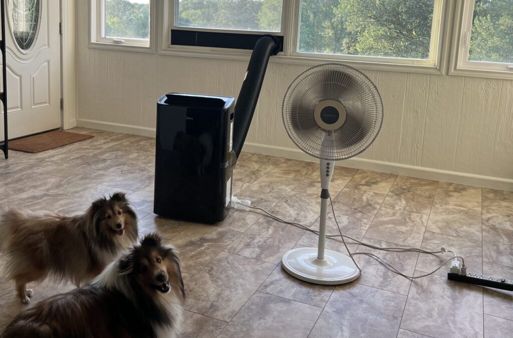 Mini split in north room