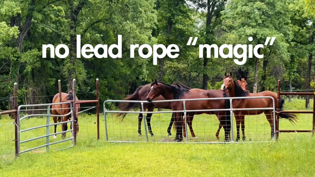 five horses
