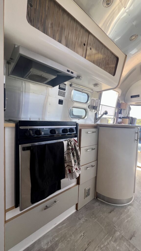 Kitchen in Airstream International